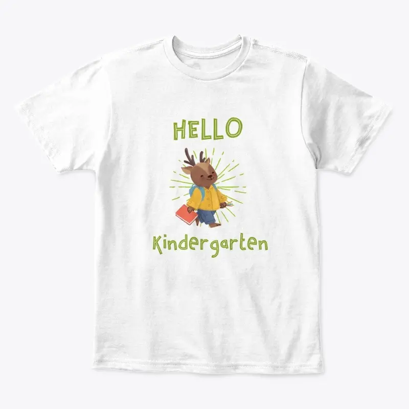 HELLO KINDERGARTEN RAINDEER